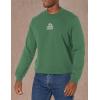 imageLacoste Mens Core Collection Classic Fit Branding Crew Neck SweatshirtVert