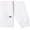 imageLacoste Mens Fleece Crew Neck SweatshirtWhite