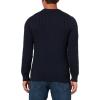 imageLacoste Mens French Fashion Sport Regular Fit Crew Neck Long Sleeve Cable Stitch SweaterNavy BlueGreen