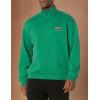 imageLacoste Mens High Neck Organic Cotton Zip Up SweatshirtRoquette