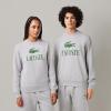 imageLacoste Mens Large Croc Graphic Crew Neck SweatshirtGrey