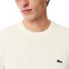 imageLacoste Mens Long Sleeve Crew Neck Regular Fit SweaterFlour