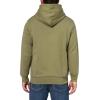 imageLacoste Mens NonBrushed Fleece Half Zip HoodieKhaki