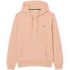 imageLacoste Mens NonBrushed Fleece Half Zip HoodieLatte