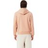 imageLacoste Mens NonBrushed Fleece Half Zip HoodieLatte