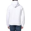 imageLacoste Mens NonBrushed Fleece HoodieWhite