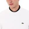 imageLacoste Mens Organic Brushed Cotton SweatshirtBlanc