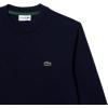 imageLacoste Mens Organic Brushed Cotton SweatshirtNavy Blue