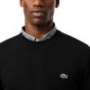 imageLacoste Mens Organic Brushed Cotton SweatshirtNoir