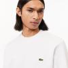 imageLacoste Mens Organic Brushed Cotton SweatshirtWhite