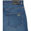 imageLacoste Mens Slim Fit Stretch Cotton Denim JeansWashed Deep Medium