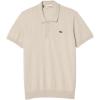imageLacoste Mens Soft Knit PoloBeige