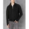 imageLacoste mens Ls Full Zip Active Double Face SweatshirtNoir