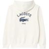 imageLacoste mens Printed HoodieWhite
