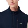 imageLacoste mens Sport Quarter Zip Layering Golf VestNavy Blue