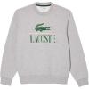imageLacoste Mens Large Croc Graphic Crew Neck SweatshirtGrey