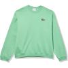 imageLacoste mens Loose Fit Badge SweatshirtLiamone Green