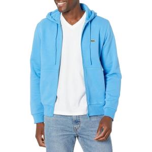 imageLACOSTE Mens Kangaroo Pocket Sweatshirt RedArgentine