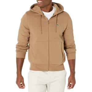 imageLACOSTE Mens Kangaroo Pocket Sweatshirt RedLeafy