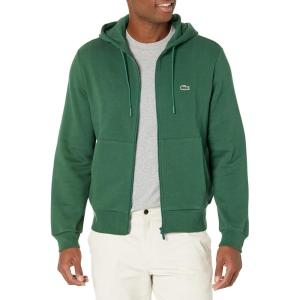 imageLACOSTE Mens Kangaroo Pocket Sweatshirt RedVert