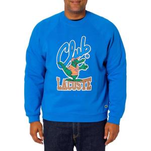 imageLacoste Mens Club Graphic Crew Neck SweatshirtHilo