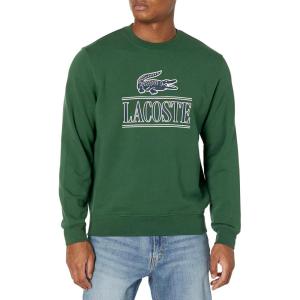 imageLacoste Mens Large Croc Graphic Crew Neck SweatshirtVert