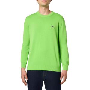 imageLacoste Mens Long Sleeve Crew Neck Regular Fit SweaterBrasilia