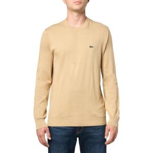 imageLacoste Mens Long Sleeve Crew Neck Regular Fit SweaterViennese