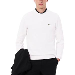 imageLacoste Mens Organic Brushed Cotton SweatshirtBlanc