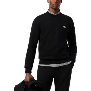 imageLacoste Mens Organic Brushed Cotton SweatshirtNoir