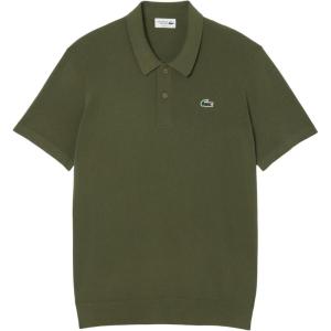 imageLacoste Mens Sport Short Sleeved Polo Collar Golf SweaterOlive