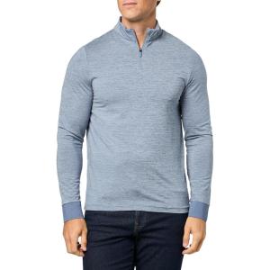 imageLacoste Mens Sport Ultra Dry Stretch Golf SweatshirtLight Indigo Blue