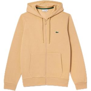 imageLacoste mens Long Sleeve Solid Full Zip MmCroissant