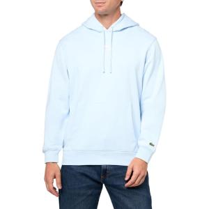 imageLacoste mens Printed HoodieLight Blue