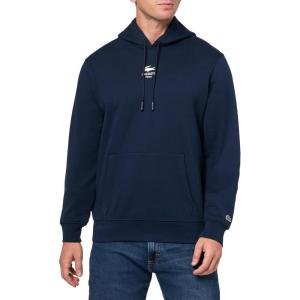 imageLacoste mens Printed HoodieNavy Blue