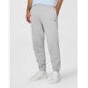 imageLacoste Mens Solid Fleece Jogger SweatpantsArgent Chine