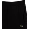 imageLacoste Mens Solid Fleece Jogger SweatpantsBlack