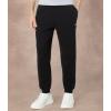 imageLacoste Mens Solid Fleece Jogger SweatpantsBlack