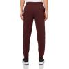 imageLacoste Mens Solid Fleece Jogger SweatpantsBordeaux