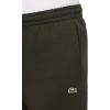 imageLacoste Mens Solid Fleece Jogger SweatpantsKhaki Green