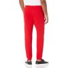 imageLacoste Mens Solid Fleece Jogger SweatpantsRed