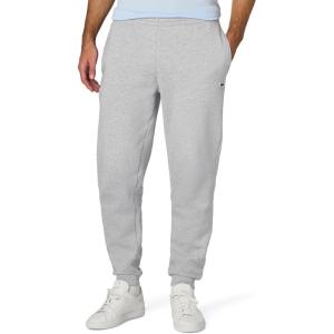 imageLacoste Mens Solid Fleece Jogger SweatpantsArgent Chine