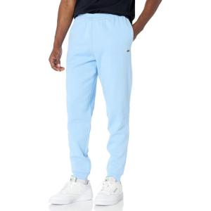 imageLacoste Mens Solid Fleece Jogger SweatpantsPanorama Blue