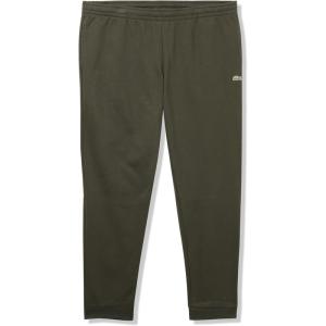 imageLacoste Mens Solid Fleece Jogger SweatpantsSapwood
