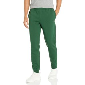 imageLacoste Mens Solid Fleece Jogger SweatpantsVert