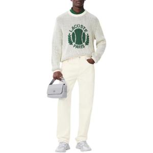 imageLacoste Mens 5 Pocket Straight Cut Indigo JeansFlour