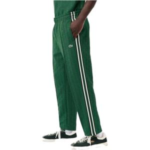 imageLacoste Mens Vintage Fit Printed Monogram Track PantRocketSinople