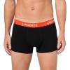 imageLacoste Mens Cotton Stretch Essentials Trunks 5Pack Amazon ExclusivesBlackDesinvotteFlamingoDelphiniumOliveSesame