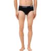 imageLacoste mens Cotton Stretch Essentials Briefs 5pack Amazon ExclusivesBlackWhiteSilver Chine