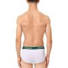imageLacoste mens Cotton Stretch Essentials Briefs 5pack Amazon ExclusivesBlackWhiteSilver Chine